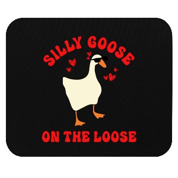 Discover Silly Goose On The Loose Funny Mouse Pads