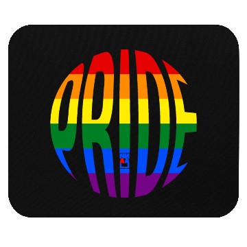 Discover Circle Pride Mouse Pads
