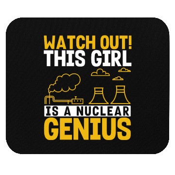 Discover Nuclear Engineer, nuclear, science Mouse Pads