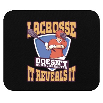 Discover Lacrosse Player Lacrosse Coach Lax Player Sports Mouse Pads