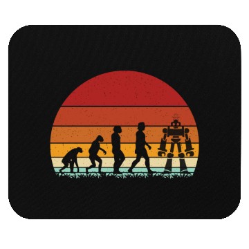 Discover Evolution Robots Mouse Pads
