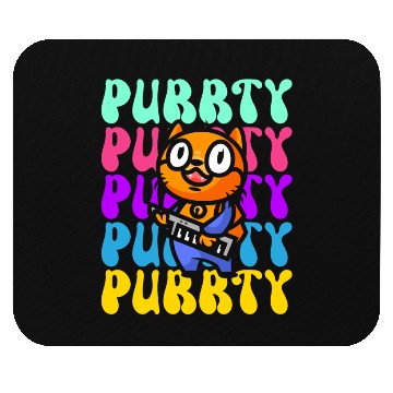 Discover Purrty Piano Cat Musician Musical Pianist Music Mouse Pads