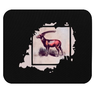 Discover Antelope Painting Mouse Pads