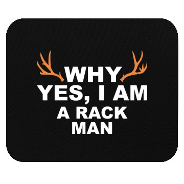 Discover Hunter hunts deer gift idea Mouse Pads