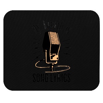 Discover My Breath Is song lyrics Mouse Pads