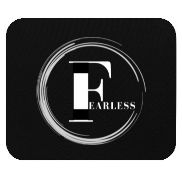 Discover Fearless Circle (Bold and Beautiful) Mouse Pads
