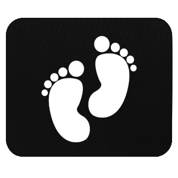 Discover baby feet Mouse Pads