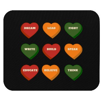 Discover EXPRESSIVE WORDS ABOUT BLACKS HISTORY FUNNY Mouse Pads