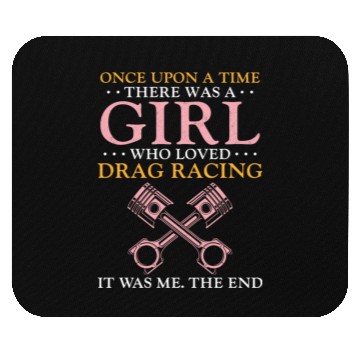 Discover Drag Racing Race Car Girl Once Mouse Pads