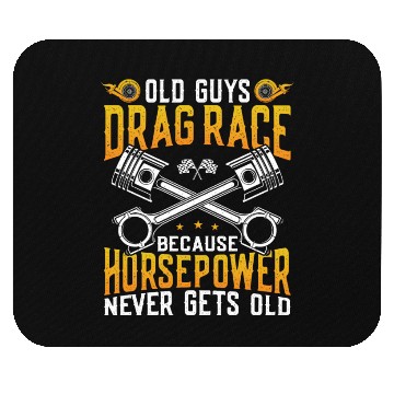 Discover Drag Racing Race Car Old Guys Drag Mouse Pads