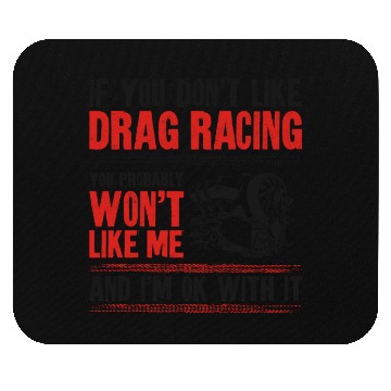 Discover Drag Racing Race Car Vintage If Mouse Pads