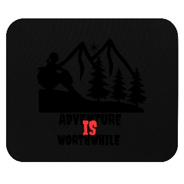Discover ADVENTURE Mouse Pads