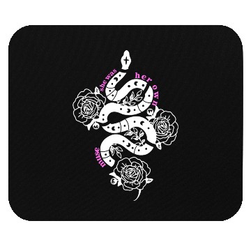 Discover she was her own Mouse Pads