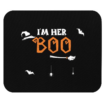 Discover I'm Her Boo - Halloween Mouse Pads