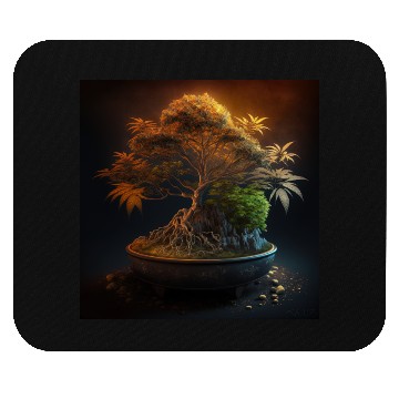 Discover Cannabonsai - Bonsai Tree, Cannabis Plant, Mouse Pads