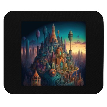 Discover Psychedelic City 3 Mouse Pads