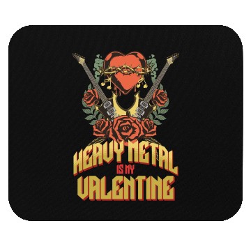 Discover Heavy Metal Valentine Single Mouse Pads