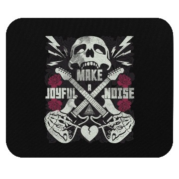 Discover Make a joyful noise with a guitar Mouse Pads