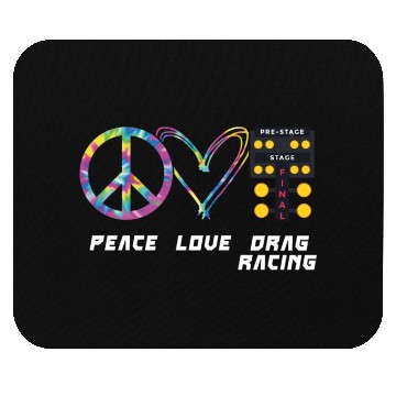 Discover Drag Racing Race Car Girl Retro Mouse Pads