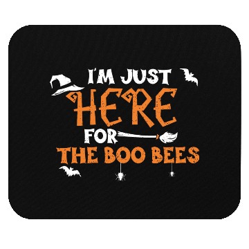 Discover I'm Just Here For The Boo Bees Mouse Pads