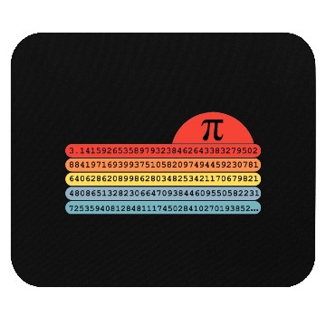 Discover Pi Day Mouse Pads