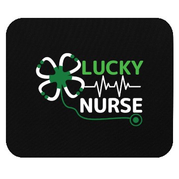 Discover Saint Patrick Day Clover Lucky Nurse Mouse Pads