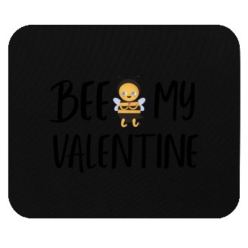 Discover Bee My Valentine1872 Mouse Pads