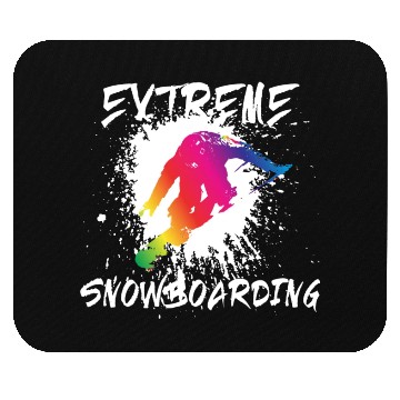 Discover Extreme Snowboarding Mouse Pads