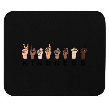 Discover KINDNESS in Sign Language Mouse Pads