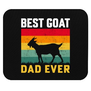 Discover Best Goat Dad Ever Mouse Pads