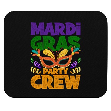 Discover Mardi Gras - Party Crew Mouse Pads