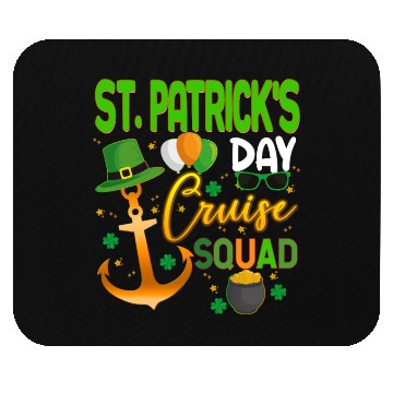 Discover St Patrick's Day Cruise Squad Group Matching Mouse Pads