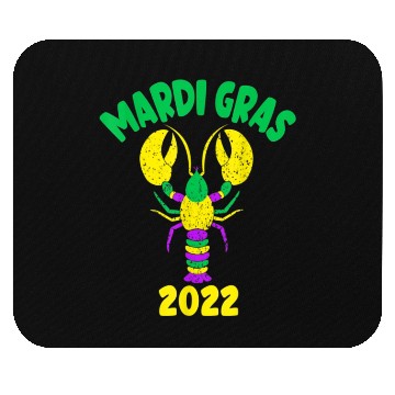 Discover Mardi Gras 2022 Mardi Gras Crawfish Outfit Women K Mouse Pads
