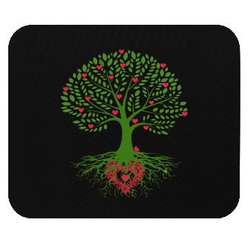 Discover Tree - love Mouse Pads