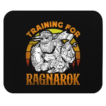 Discover Bodybuilding - Training for ragnarok Mouse Pads