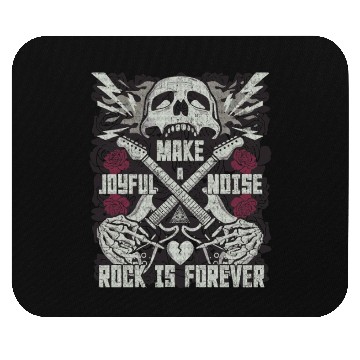 Discover Make a joyful noise with a guitar Mouse Pads