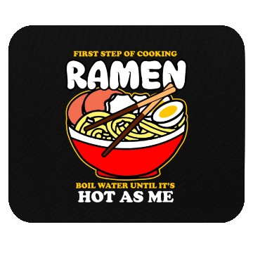Discover First Step Of Cooking Ramen Mouse Pads