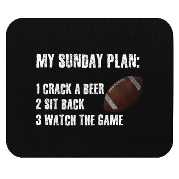 Discover My Sunday Plan Mouse Pads