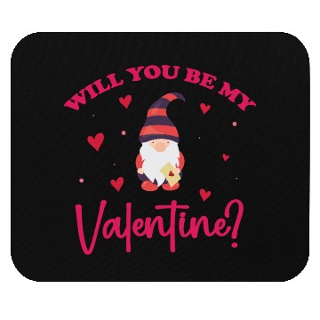 Discover Will You Be My Valentine Gnome Mouse Pads
