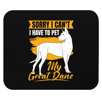 Discover Great Dane German Mastiff Dog Lover Gift Mouse Pads