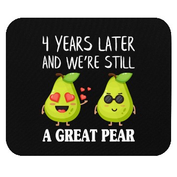 Discover And We're Still A Great Pear Anniversary Mouse Pads