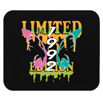 Discover 1992 Born Limited Edition Butterfly Gift Mouse Pads