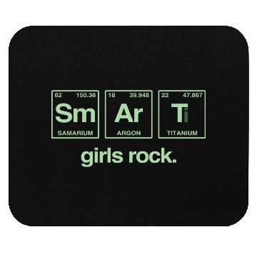 Discover SMART GIRLS ROCK - Elements Periodic Table Mouse Pads