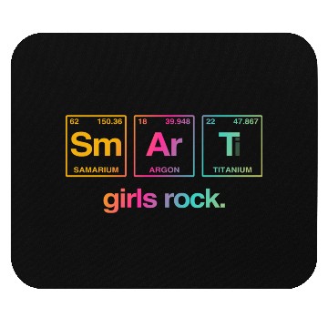 Discover SMART GIRLS ROCK - Elements Periodic Table Mouse Pads
