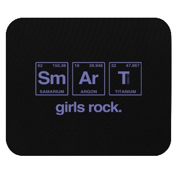 Discover SMART GIRLS ROCK - Elements Periodic Table Mouse Pads