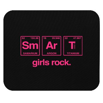 Discover SMART GIRLS ROCK - Elements Periodic Table Mouse Pads