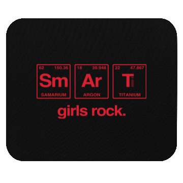 Discover SMART GIRLS ROCK - Elements Periodic Table Mouse Pads