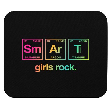 Discover SMART GIRLS ROCK - Elements Periodic Table Mouse Pads