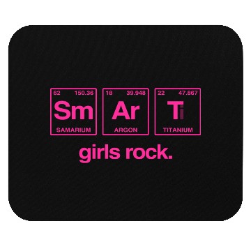 Discover SMART GIRLS ROCK - Elements Periodic Table Mouse Pads