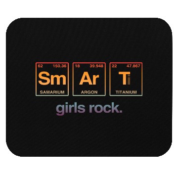 Discover SMART GIRLS ROCK - Elements Periodic Table Mouse Pads